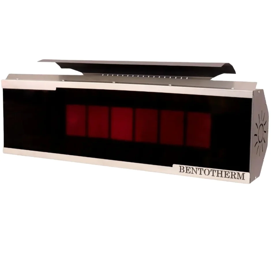 Bentotherm BTC-6 ( 11 кВт) Высококачественный ЖК-керамический радиационный обогреватель наружный обогреватель с 3-ступенчатой работой и дистанционным управлением