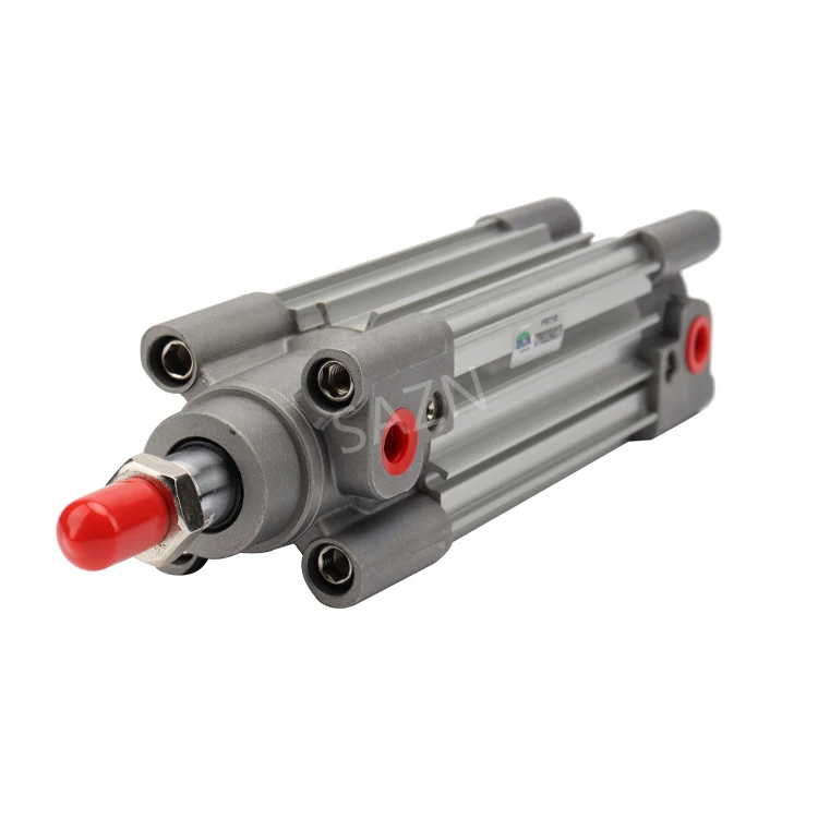 
Europe CP96 China Built-in Magnetic Ring Type Pneumatic Square Cover Compressed Standard Air Cylinder 