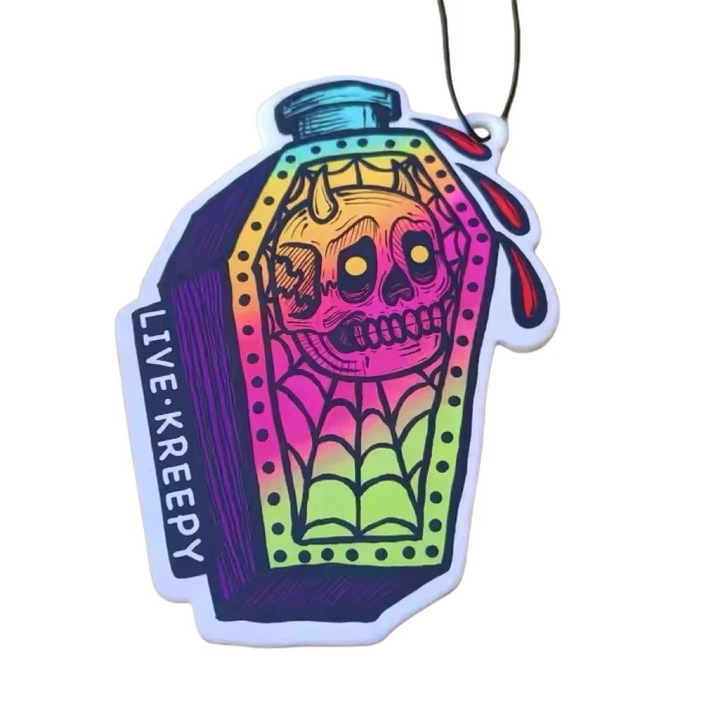 Strong Scent Customized Logo Paper Car Air Fragrance Air Freshener Luxury Car Air Freshener Custom Logo And Design