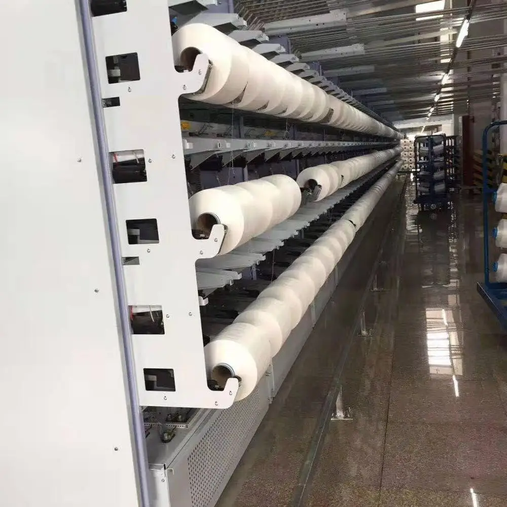 Класс АА, быстрая доставка, необработанная белая пряжа DTY 150/48 Nim, полиэфирная пряжа для вязания