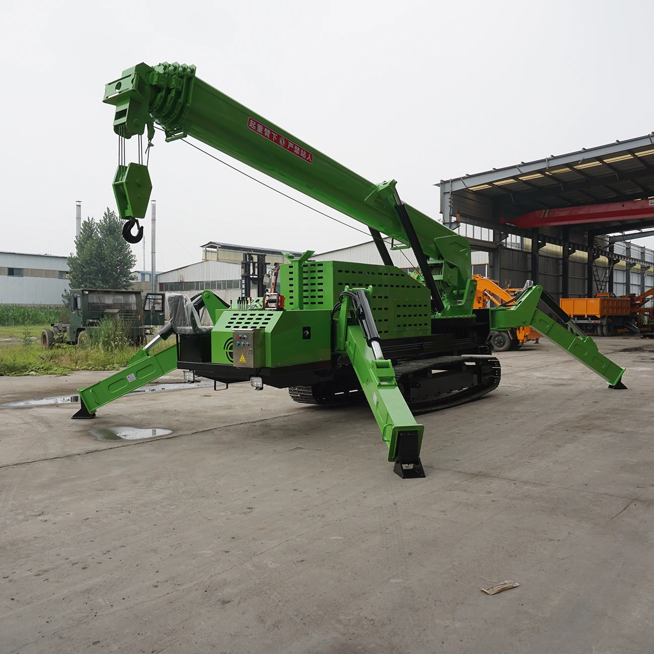 Get a Wholesale Mini Lifting Crane for Lifting Loads Small Crans Construction Crawler Crane Hydraulic Lift