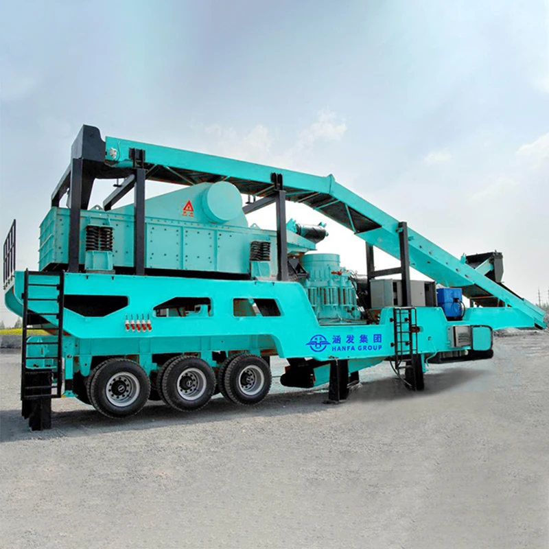 250/300Tph Aggregates Quarry Stone Production Line Limestone Crushing Plant Mobile Stone Crusher Price