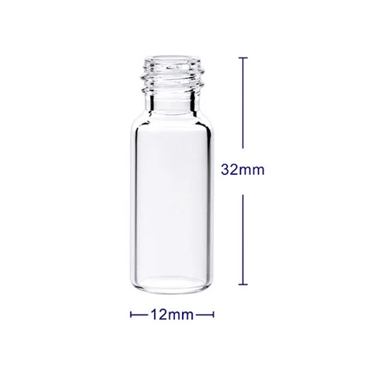 2mL 9-425 lab vial liquid chromatography screw glass clear hplc vial