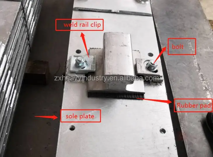 High quality railway clamp 3116 rail clip fastening railroad with competitive price