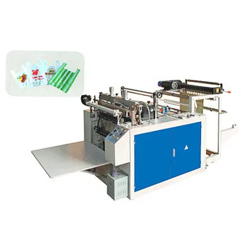 Full automatic plastic Vest bag cutting machine