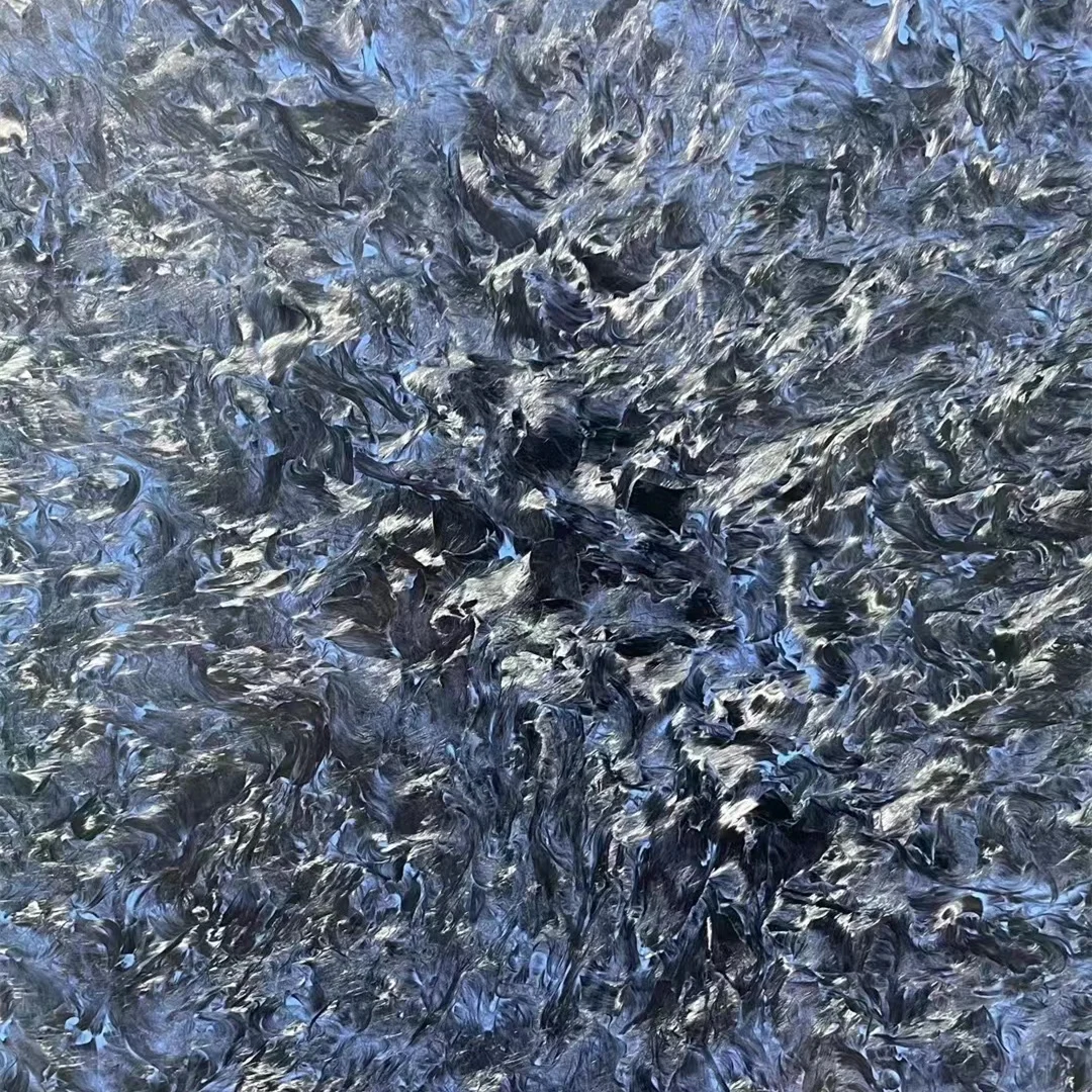 High Quality CNC 3K Twill Forged Color Carbon fiber tube Plates SMC Molding for Drones car interior trims