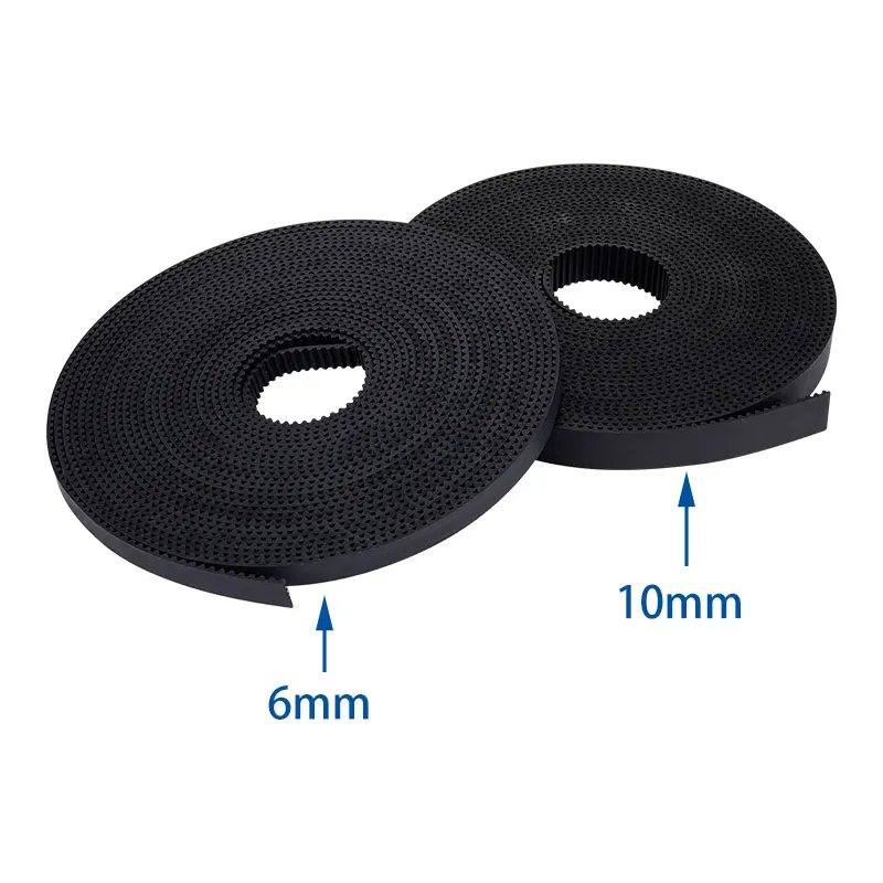 3D Printer Parts 6mm 10mm Open Cotton Rope Transmission Belts GT2 Nylon Synchronous Timing Belt Price