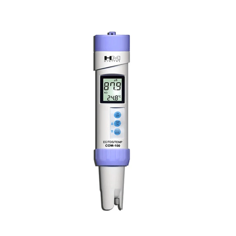 HM COM-100 портативный 3 в 1 TDS EC измеритель температуры для питьевой воды