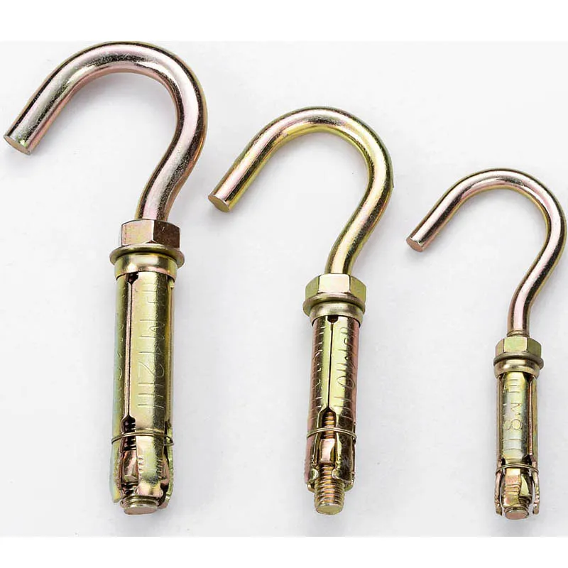 4.8/ 8.8/ 10.9/ 12.9 Grade Cheap Bolt Anchor Metal Zinc Alloy Zinc Plated Iron Bolt Anchor With Nail Screw