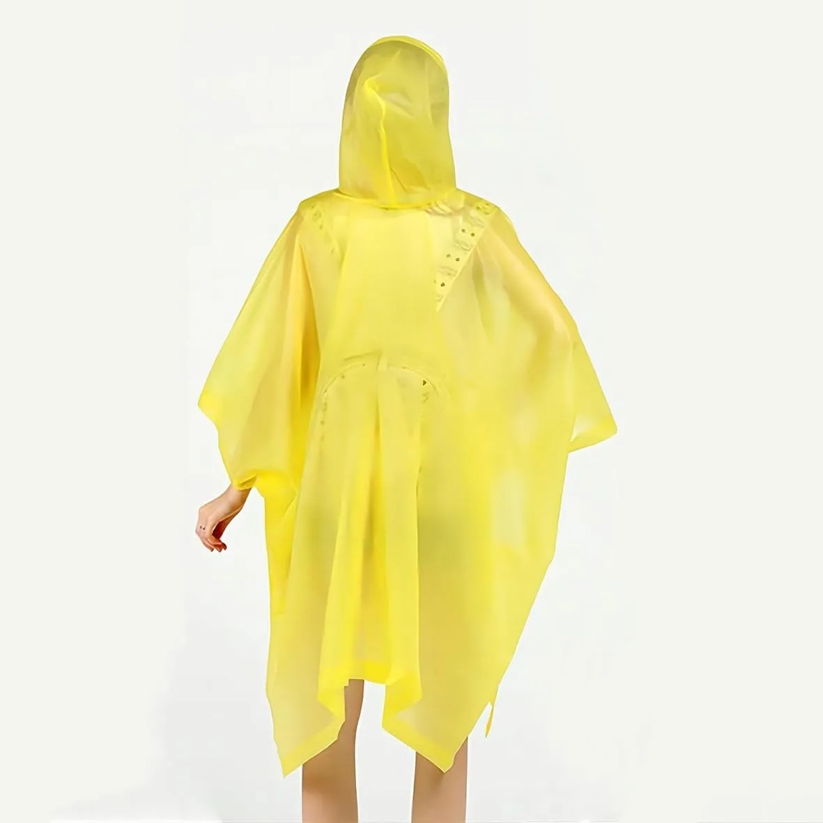 wholesale support waterproof emergency disposable EVA light Reuse Portable raincoat overall