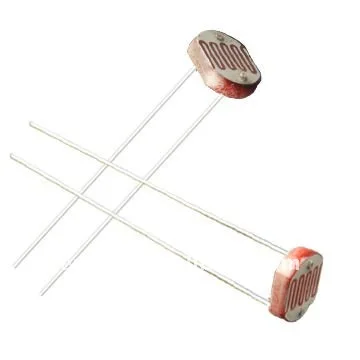 Plastic dependent light sensitive resistor ldr photoresistor sensor with high quality