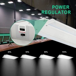 Commercial Industrial Lighting Waterproof Motion Sensor Ip65 LED Industrial Linear High Bay Shop Light