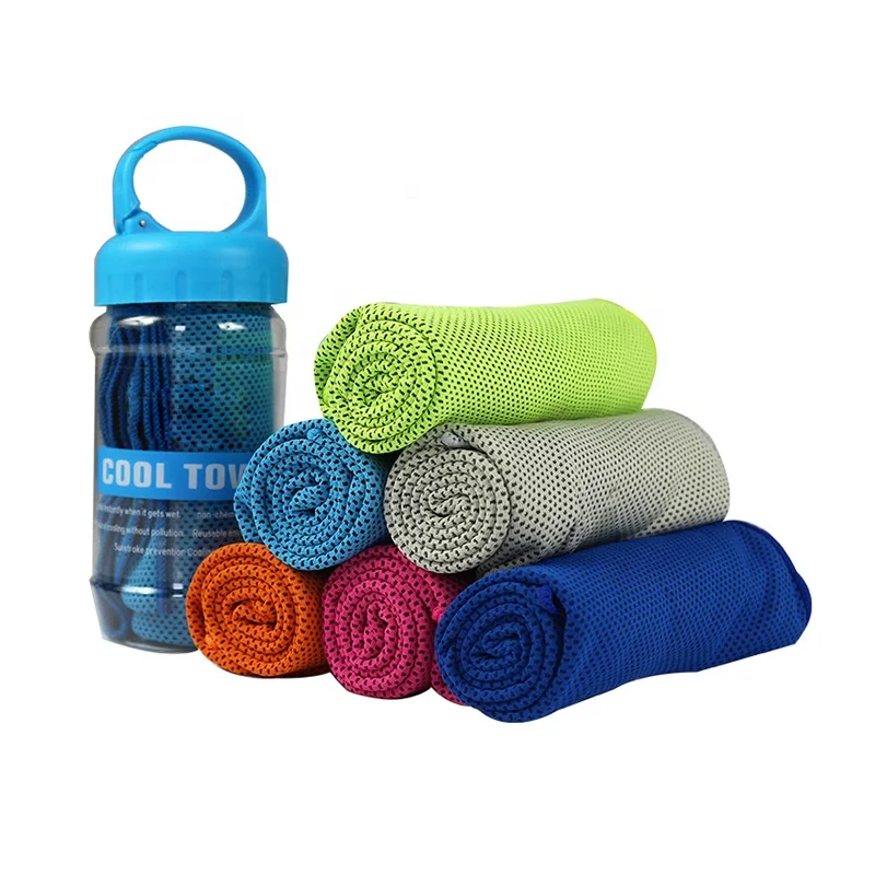 Freesoul Promotion Microfiber Cooling Towel Instant Cold Neck Towel Cool Ice Gym Sports towel for Hot Weather