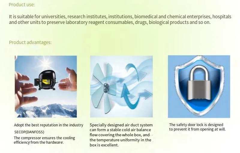 1300L  Distributor for upright medical Laboratory Refrigerators and Freezer Manufacturer Direct large Capacity Storage Medicine