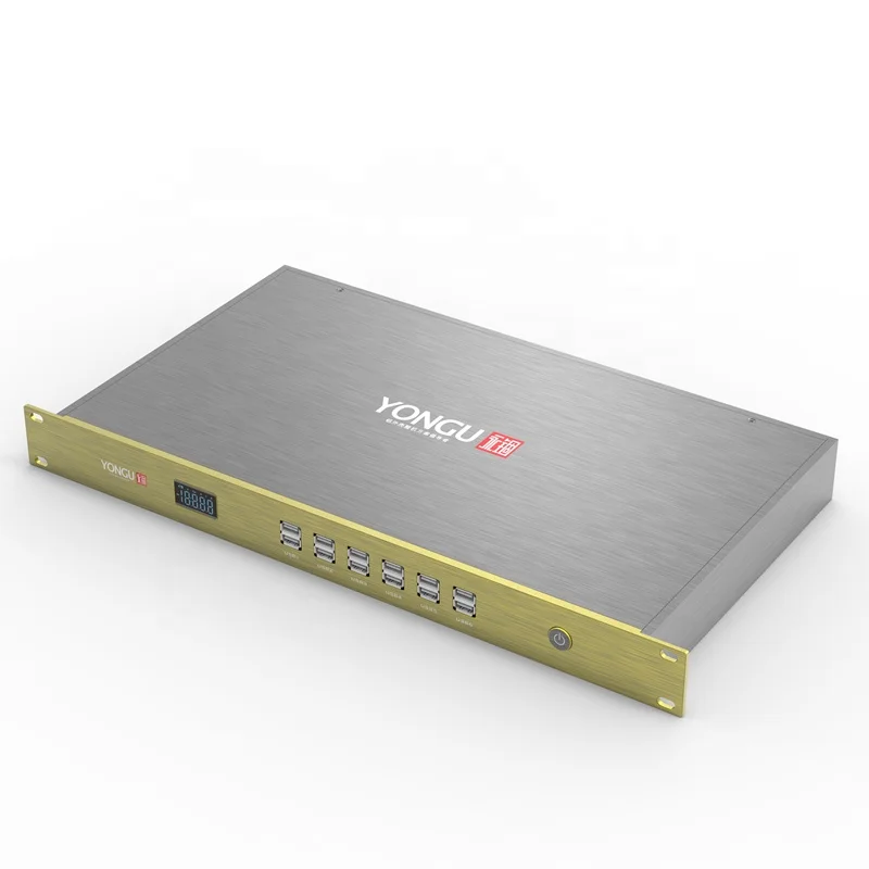YONGU-C11 1U Rackmount Chassis Flat Extruded Side Panel Transformer Enclosure Channel Active Instrument Direct Box