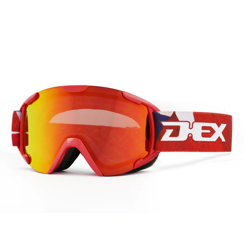 New Hot sale snow board glasses ski goggles men women funny mirror lens ski goggles snowboard