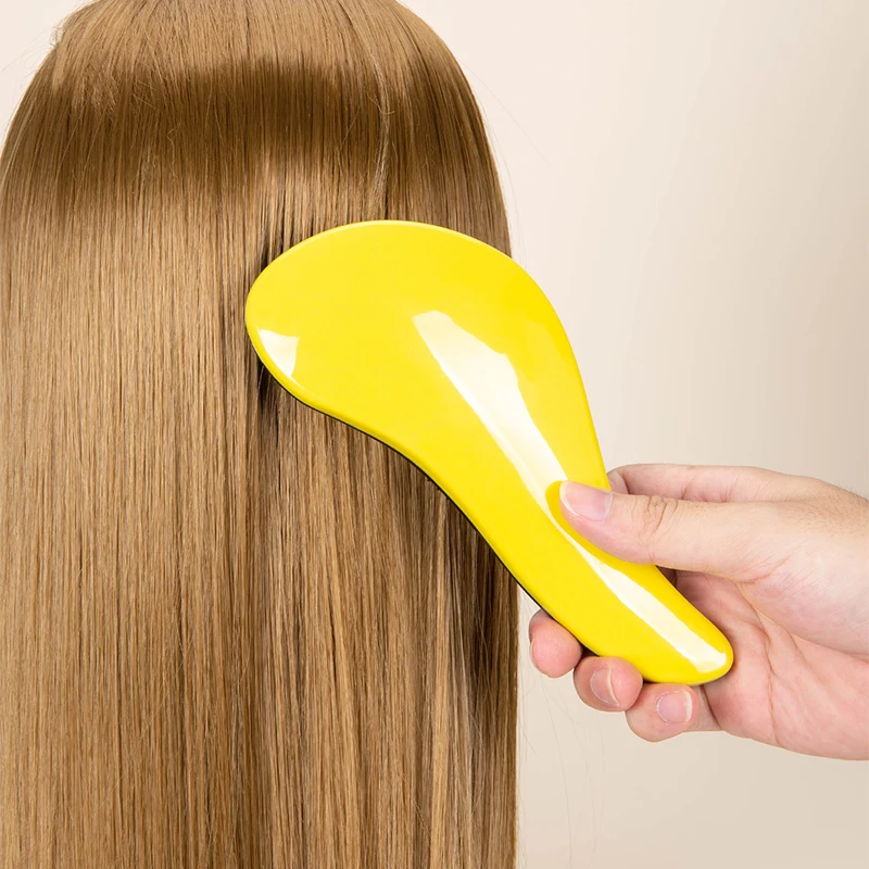 TT Handle Comb Anti-static Massage Hair Brush Tangle Detangle Shower Massage Hairbrush Wet Dry Bristles Handle Tangle Curly comb