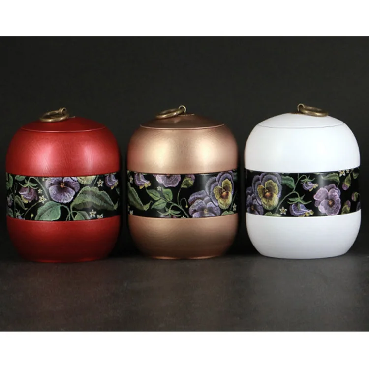 Creative Shape Chinese Bulk Tea Tins Metal Tea Tin Box For Tea Gift