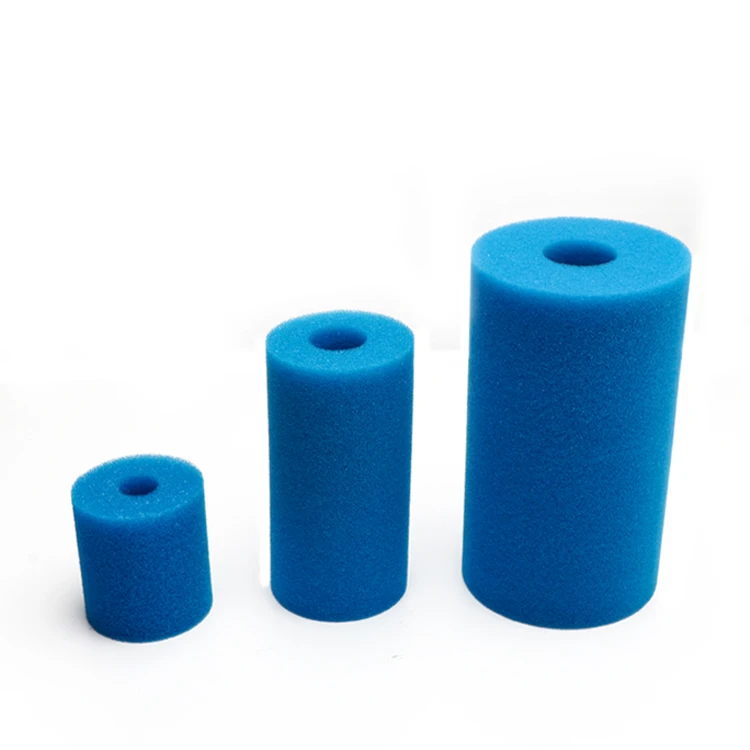 SPONDUCT Hot Spring Filter Sponge Tube Liner Swimming Pool Water Filter Pu Cotton Sleeve Filter Element Sponge Sleeve Factory