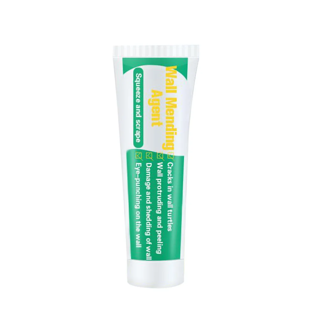 Wall mending agent for repairing wall holes wall cracks and wall scratches