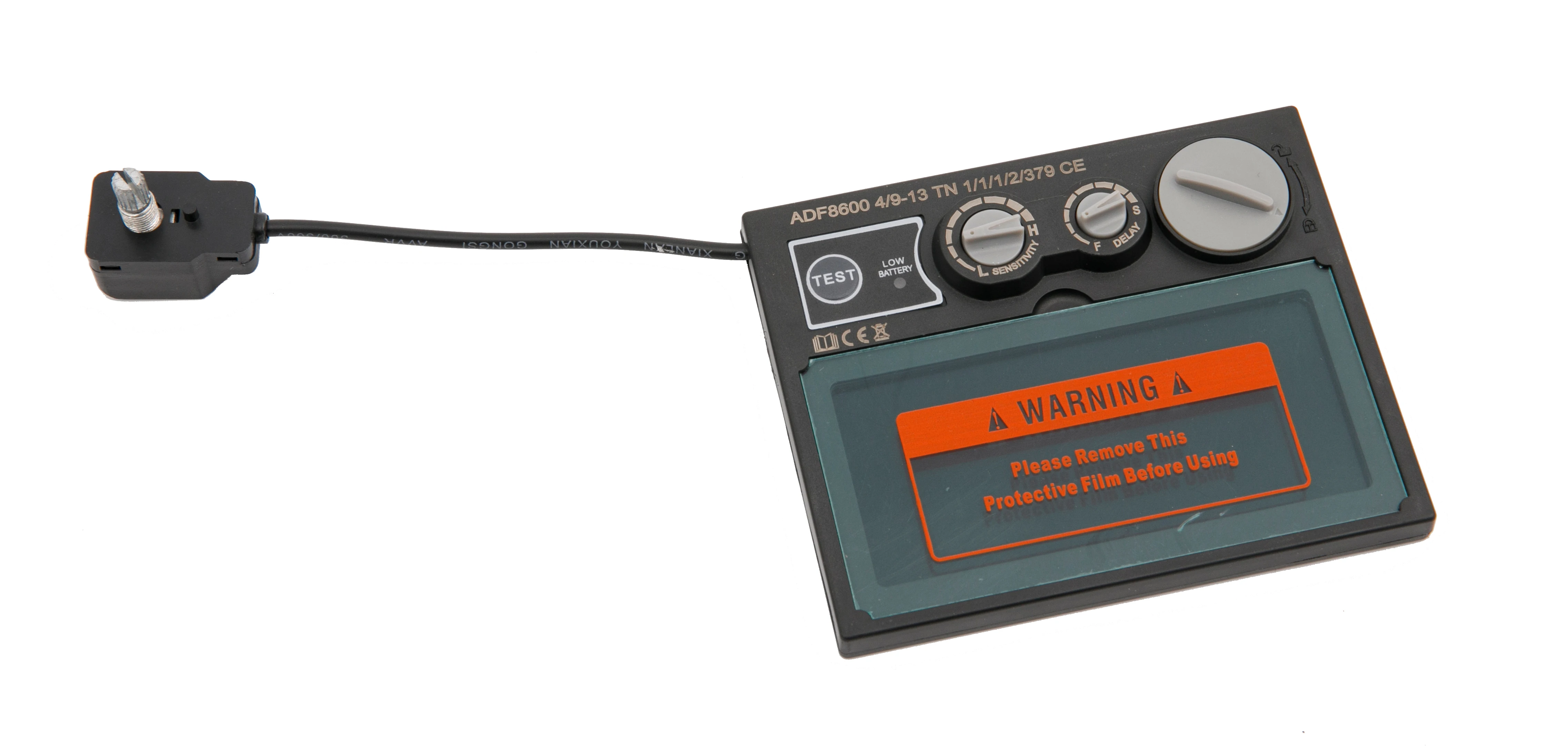 TN15 Customization Decals Head Mounted Auto Darkening Welding Helmet PA Tough Material Welding Hood