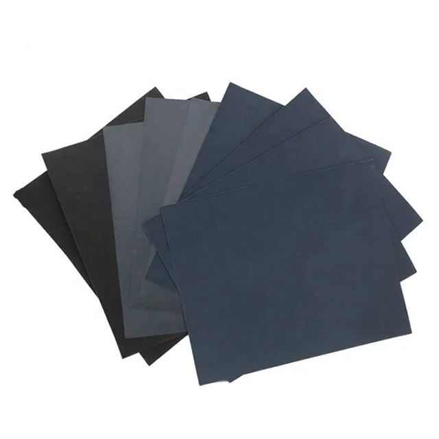 Silicon carbide abrasive paper wet sandpaper  water-proof 40# to 7000# grit size