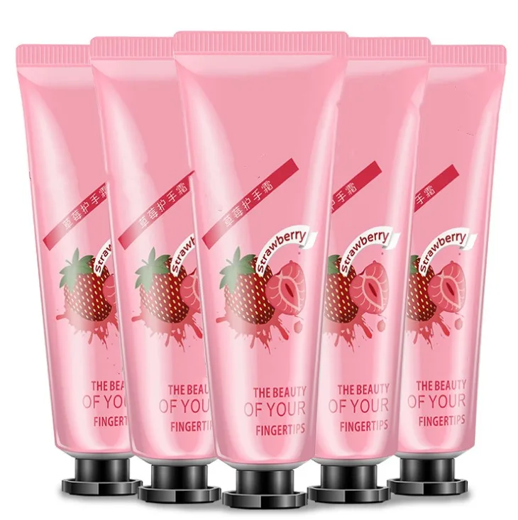 Private Label Strawberry Moisturizer Hand Cream Lotion