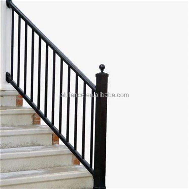 Aluminum Metal Terrace Railing Designs Stair  Handrailing  Manufacturer