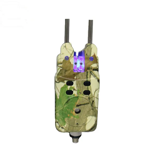 JZH-RF698 4+1 Camo customized logo Waterproof Wireless Fishing Bite alarm