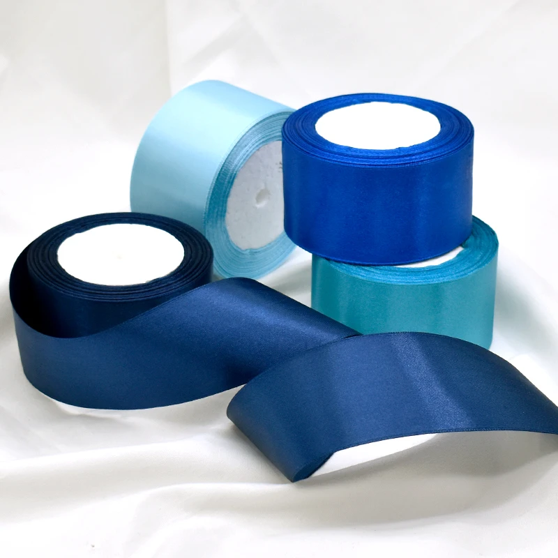 Hanfan Factory Ribbon 5cm 2inch Satin Ribbon Wedding Gift Decoration 25Yard Packaging Clothing Accessories Bow