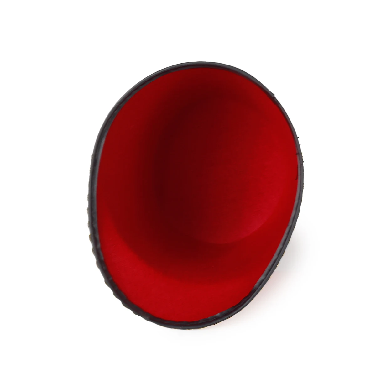 Wholesale Unisex Flat top wool felt hat Custom Round Top Short Brim Ceremonial Uniform Hat