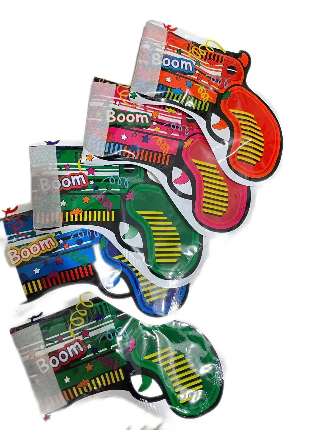 Hot seller Fireworks Gun Inflatable Foil Balloon for Surprise Party Boom Boom Confetti Balloon