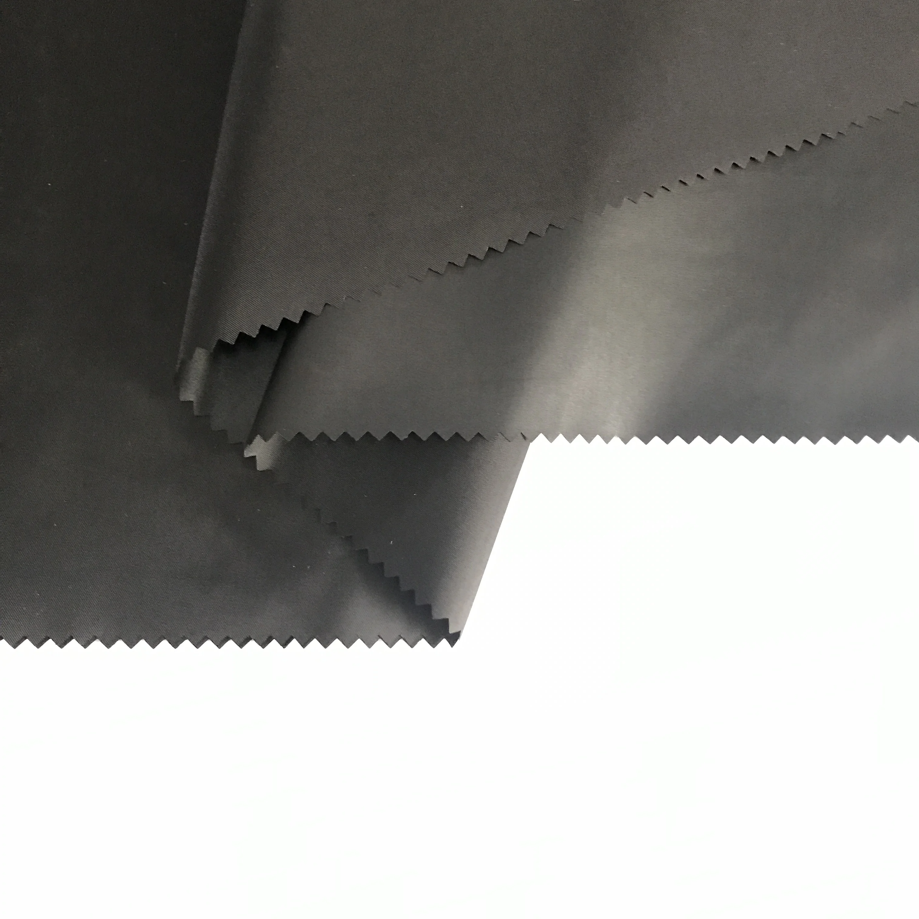 190T Nylon Taffeta PU Coating fabric WR WP 1500mm For Raincoat Garment Hot Air Seam Sealing High Fastness