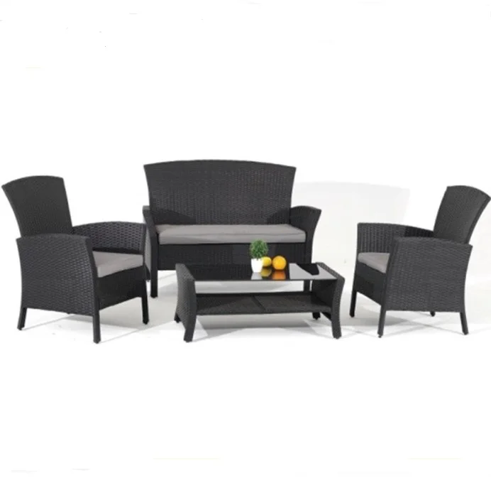 
outdoor natural rattan wicker sofa set 