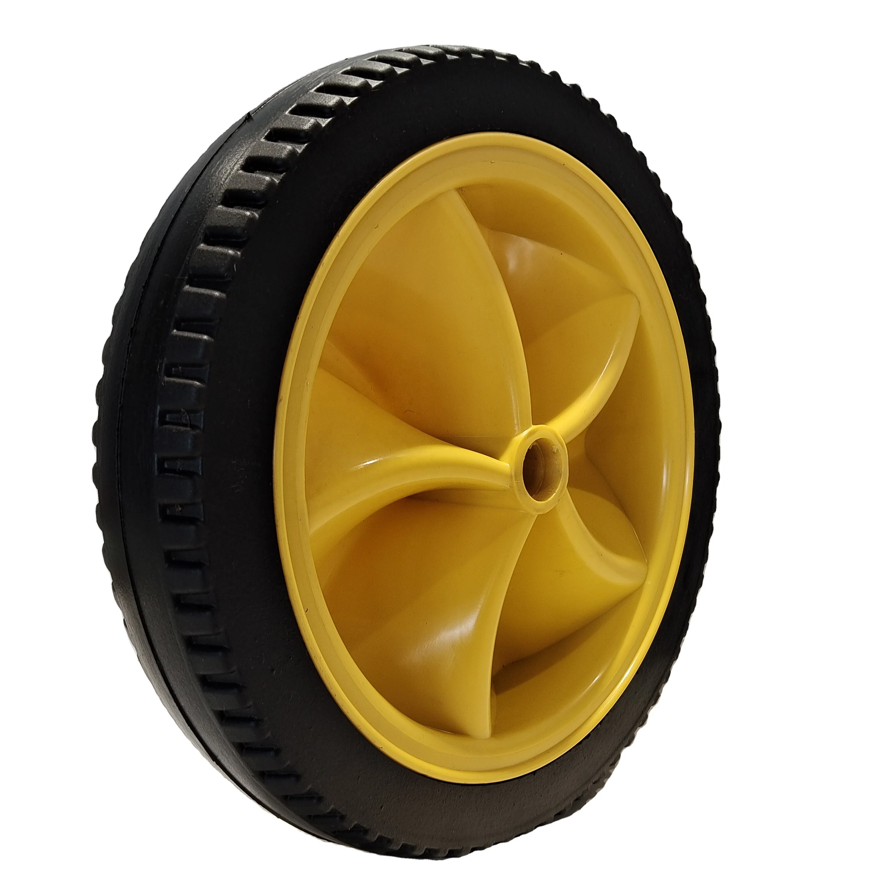 13 Inch Solid Rubber Wheel for Industrial Machinery Tools Steel Plastic Iron with Ball Bearing for Wheel Barrow Trolley New Used