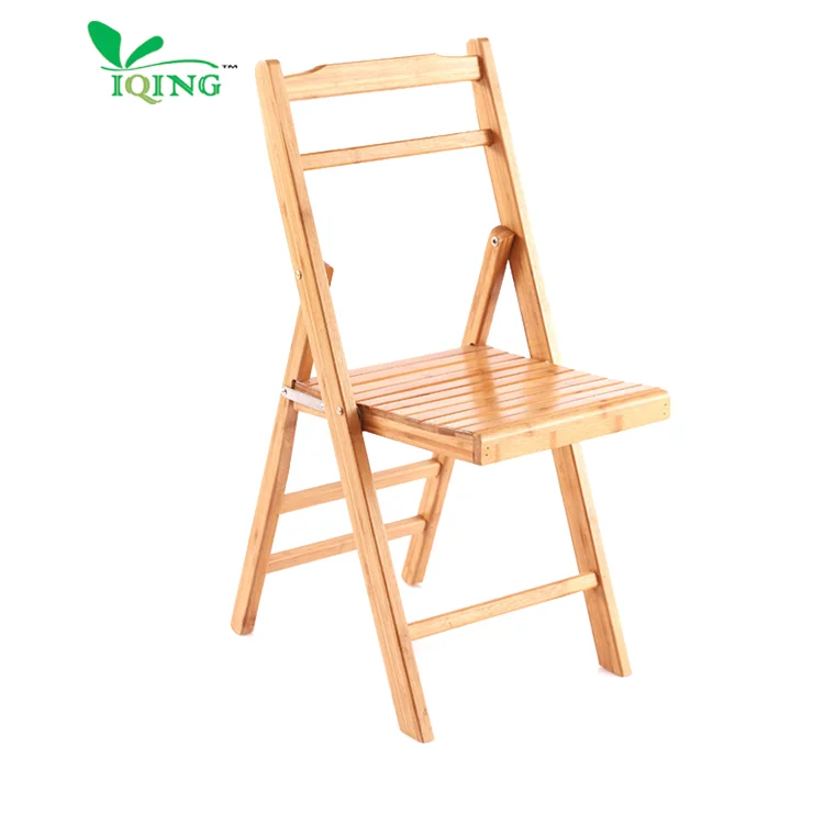 Designer design Chinese modern style portable natural bamboo folding chair