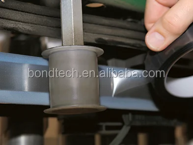 3M 5490 скользящая поверхность PTFE экструдированная пленочная лента серая толщина 0 14 мм