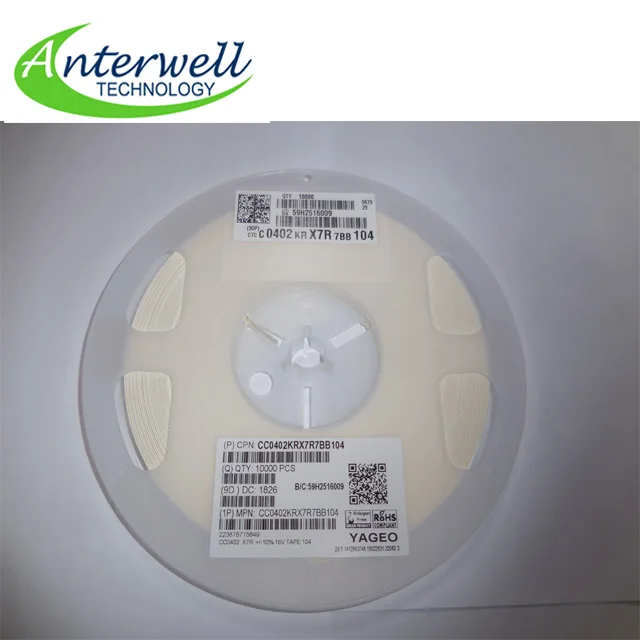 Multilayer Ceramic Capacitor CC0402BRNPO9BN4R3 CAP CER 4.3PF 50V C0G/NPO 0402