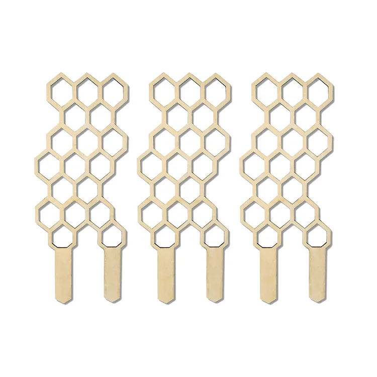 30 cm Wooden lattice plant climbing frame creative climbing vine flower stand garden pot bracket fixed support poles