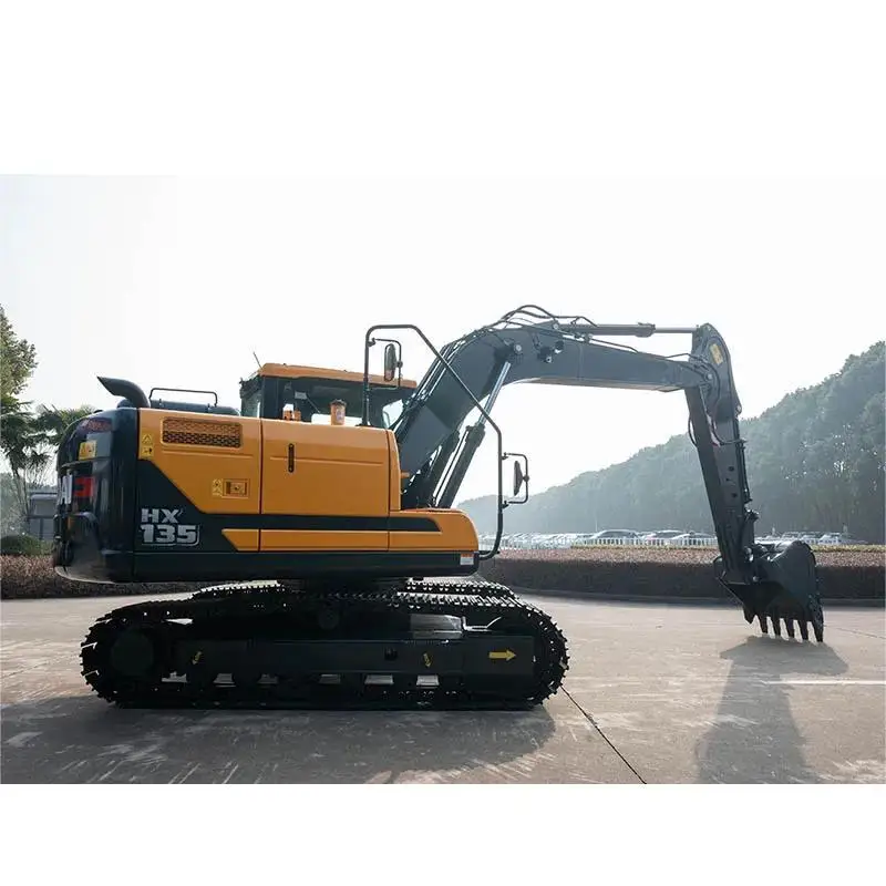Brand New Hyundai 13 Ton Excavator HX135 with Cummins Engine For cheap sale