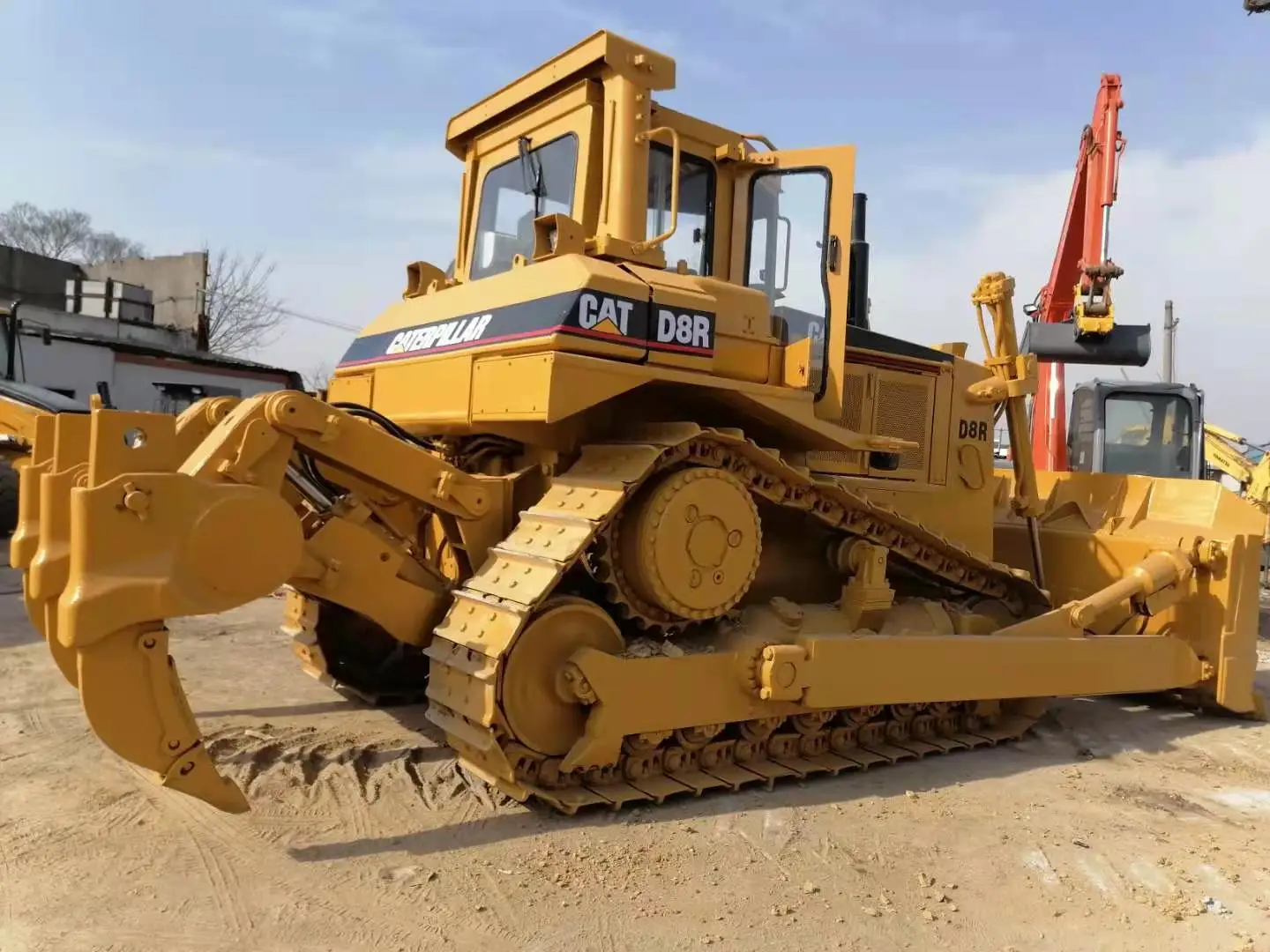 Used Cat D8R Bulldozer Brands Cheap Price Full-hydraulic 320hp Heavy Crawler Dozer Caterpillar D8 Bulldozer