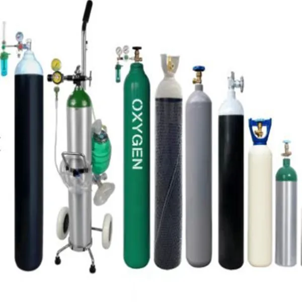 GOGO Medical Oxygen Cylinder Tank Aluminium Oxygen Gas Cylinder For Hospital And Home Use