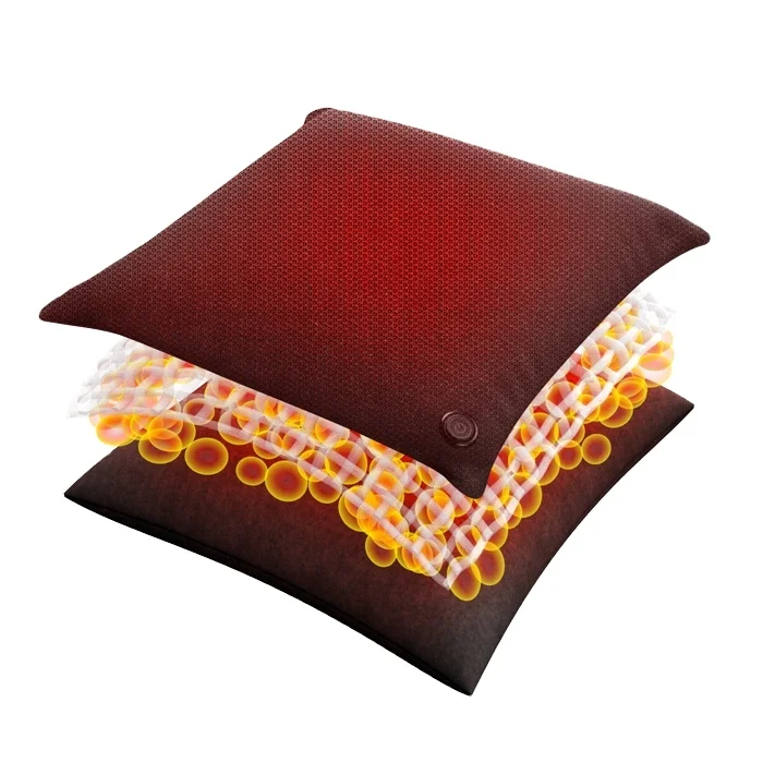 Anjuny Usb Heating Device Heated Chargeable Throw Pillow With Nano Sliver Heating Pad Outdoor