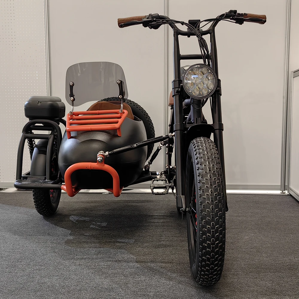 motorcycles electric 48V 20ah lithium battery with 500w rear hub motor electric bike 3 wheel bicycle fat bike fat bike electric