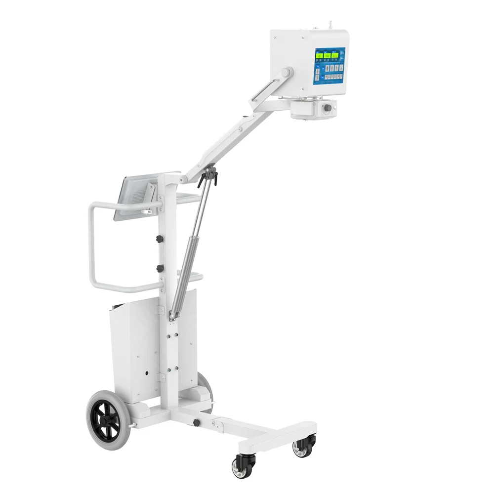 Mobile Portable Radiography 100ma x ray machine, 5kw hospital xray machine