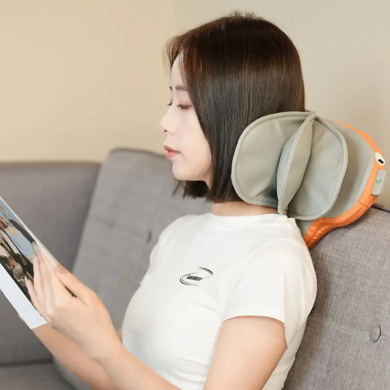 Manufacturers sell cervical spine massage pillow high-quality electric neck support relax traction pillow massage pillow