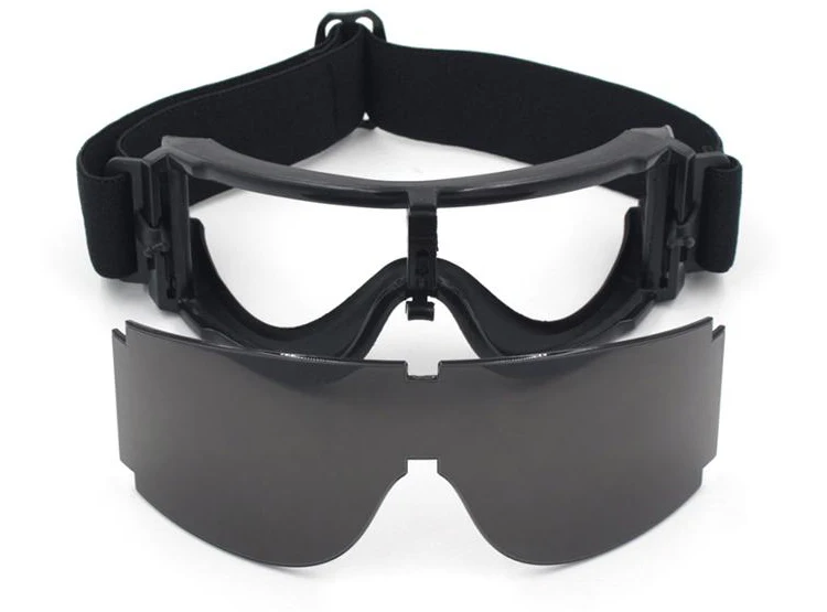 High Impact tactical sunglasses set  Tactical Bullet hunting glasses gafas tactical shooting Desert goggles