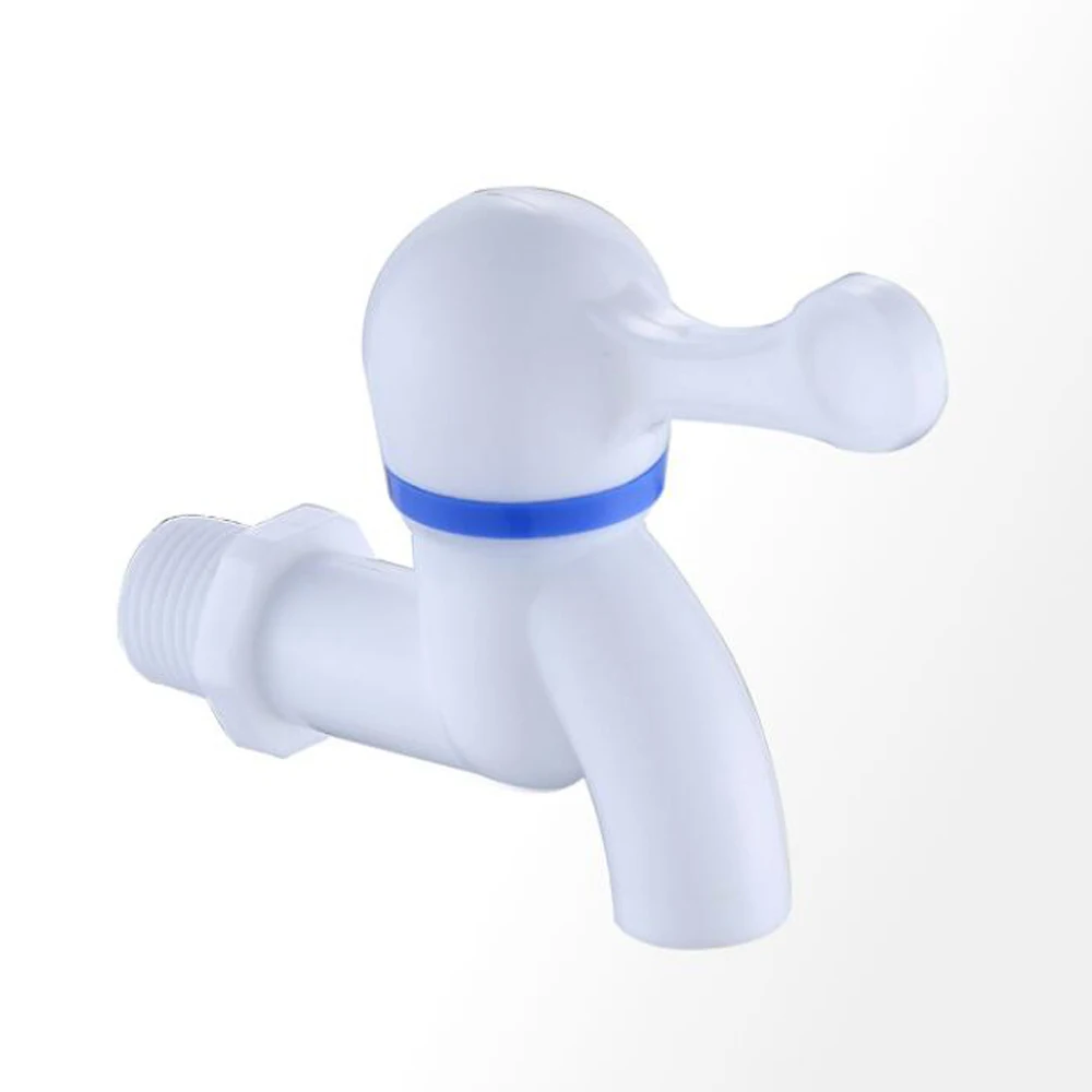 ABS plastic material wall mounted ceramic valve core water taps quick open laundry mop pool faucet