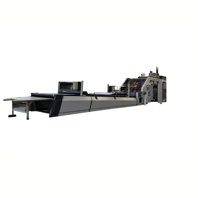 Large size Automatic high speed flute laminating machine/corrugated cardboard flute laminator/sheet mounting machine