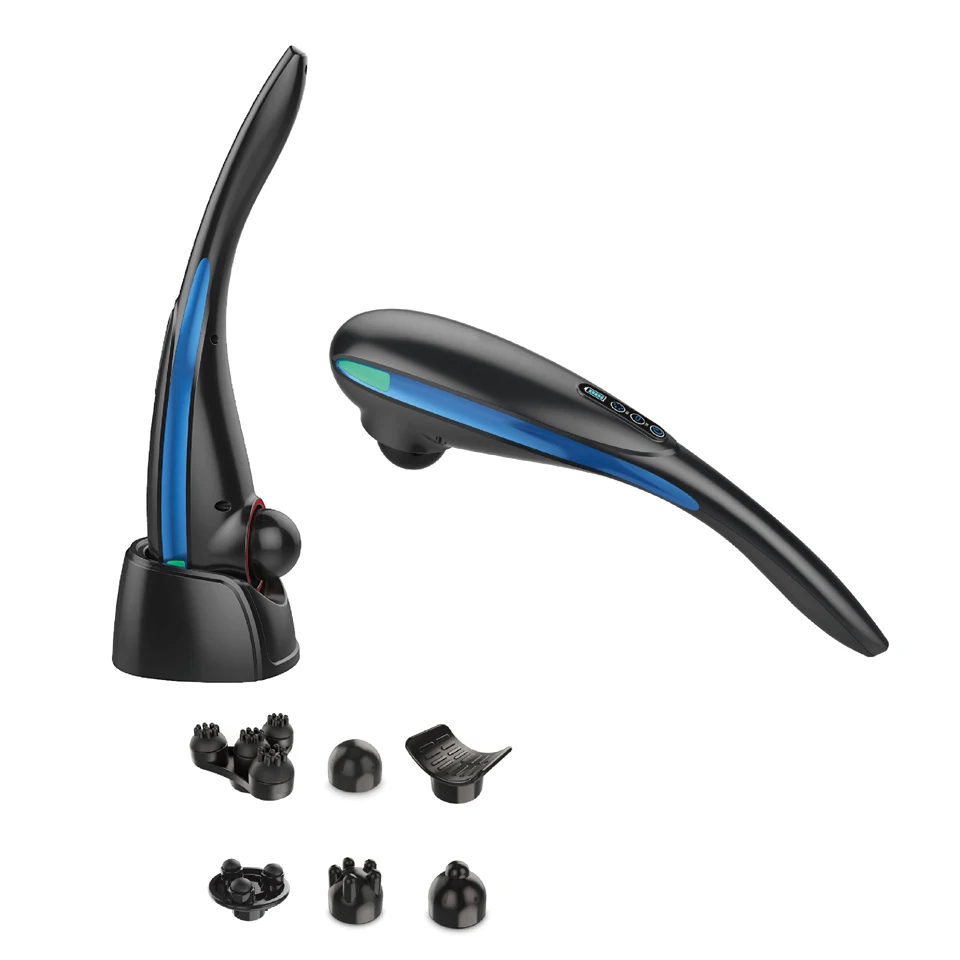 new generation multi-modes of tapping handheld shark massage hammer for muscle pain relief